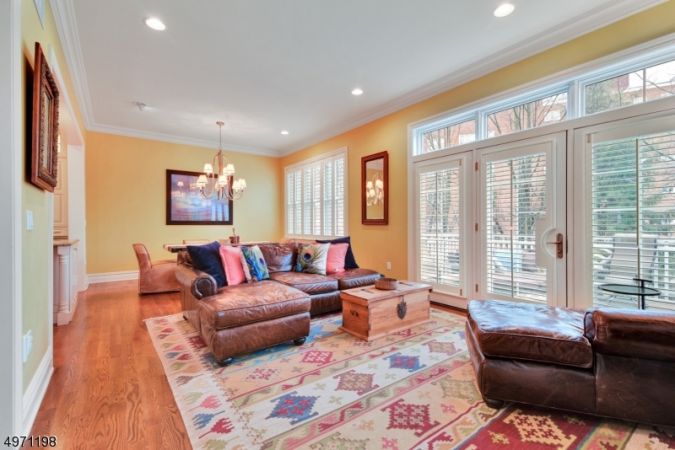 Family room into Dining Room