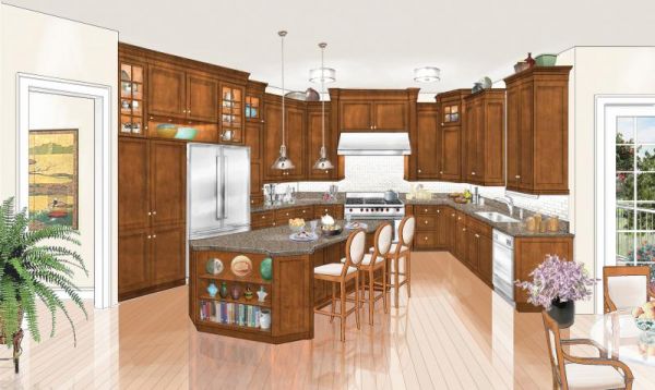 Transitional Kitchen