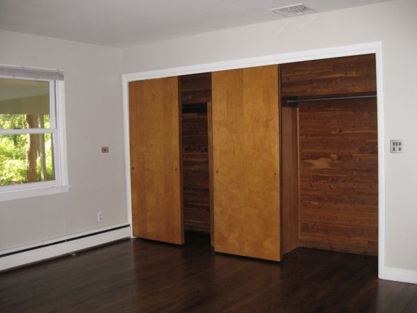 Master Bedroom Cedar Closets