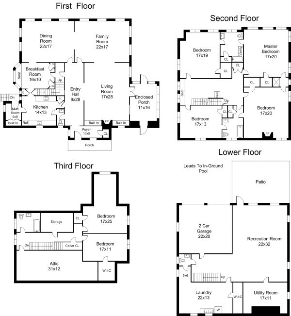 Floorplans