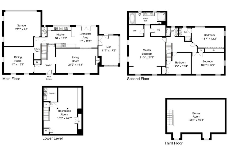 Floorplans