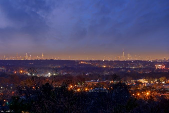 Twilight view of NYC
